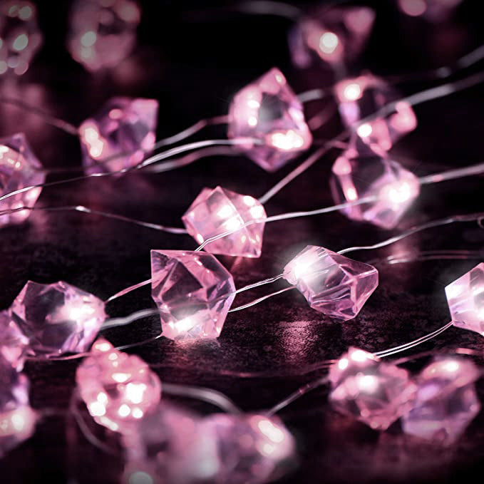 BowLift | Creative Irregular Gems String Lights Acrylic LED Decorative String Lights