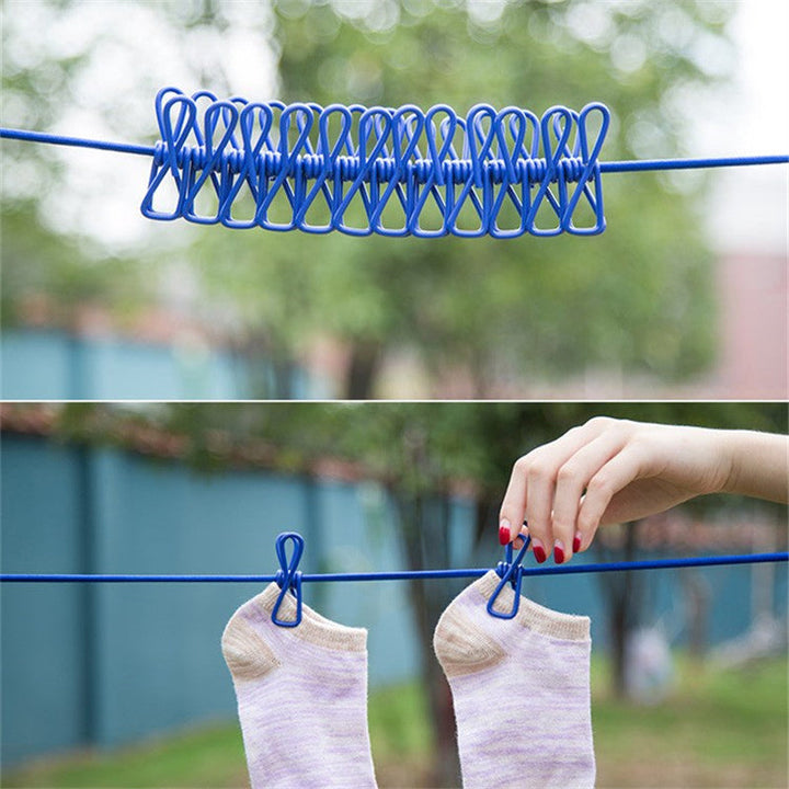 BowLift | Portable elastic travel laundry rack