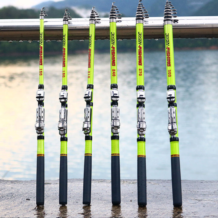 BowLift | Mini Seat Carbon Fiber Telescopic Rock Fishing Rod