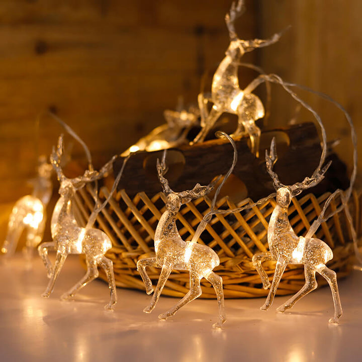 BowLift | Christmas Decor Elk LED Decoration Battery String Lights