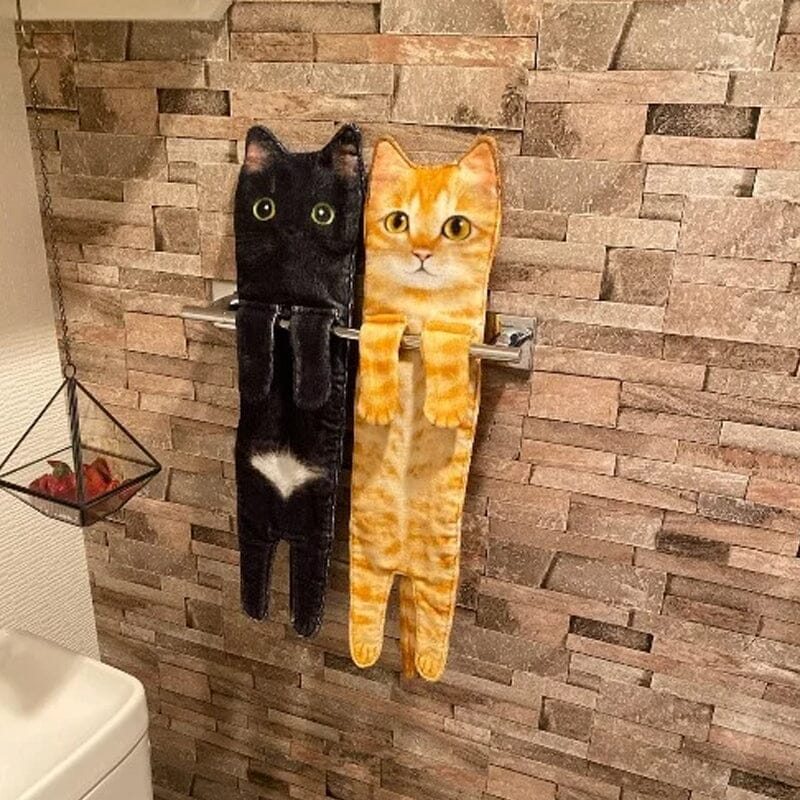 BowLift | Cute Cat Hand Towel
