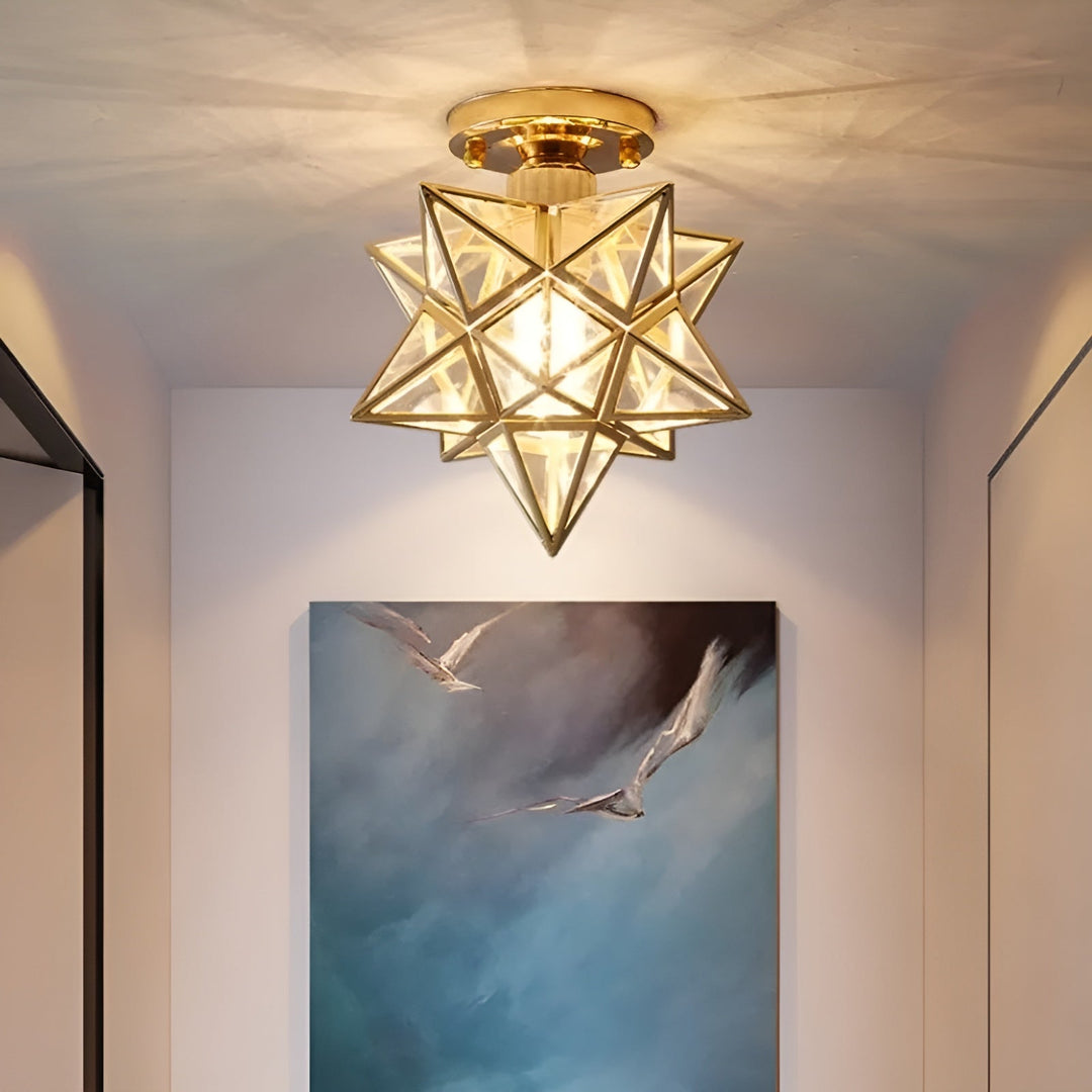 HaloStar Light - Elegant LED Ceiling Star Light | Bowlift
