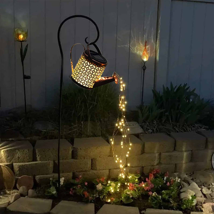 Solar Watering Can LED Lamp for the Garden | Bowlift