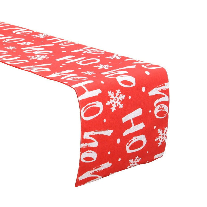 BowLift | Christmas Table Flag Double Printing Snowman Table Mat