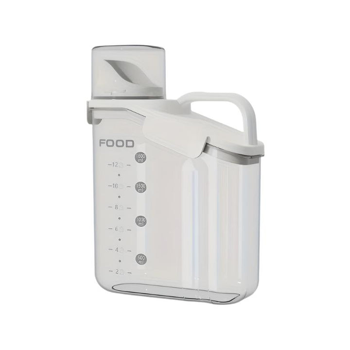 FreshBite - Modern Food Container for Pets with Measuring Cup Bowlift
