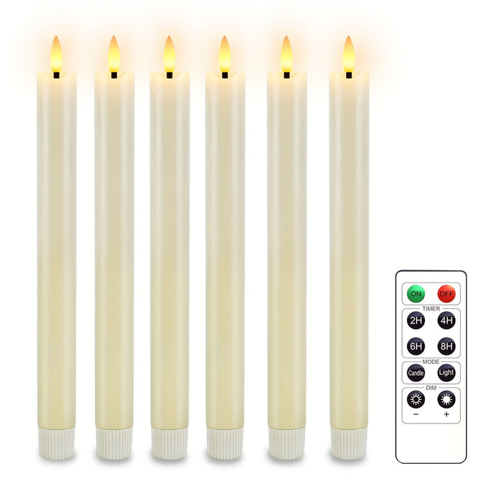 Eebuss Flameless Cone Candles – Realistic LED Effect Bowlift