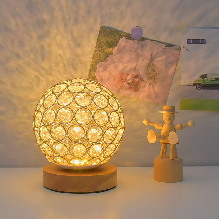 BowLift | Modern Minimalist Round USB rechargeable LED table lamp