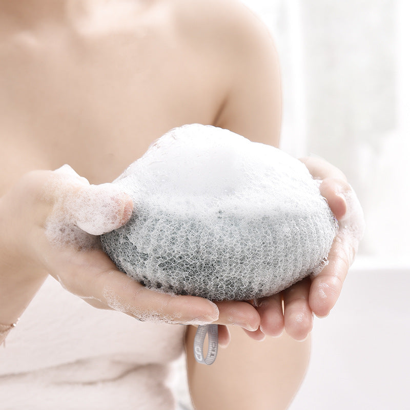 BowLift | Super soft bath ball with suction cup with sunflower