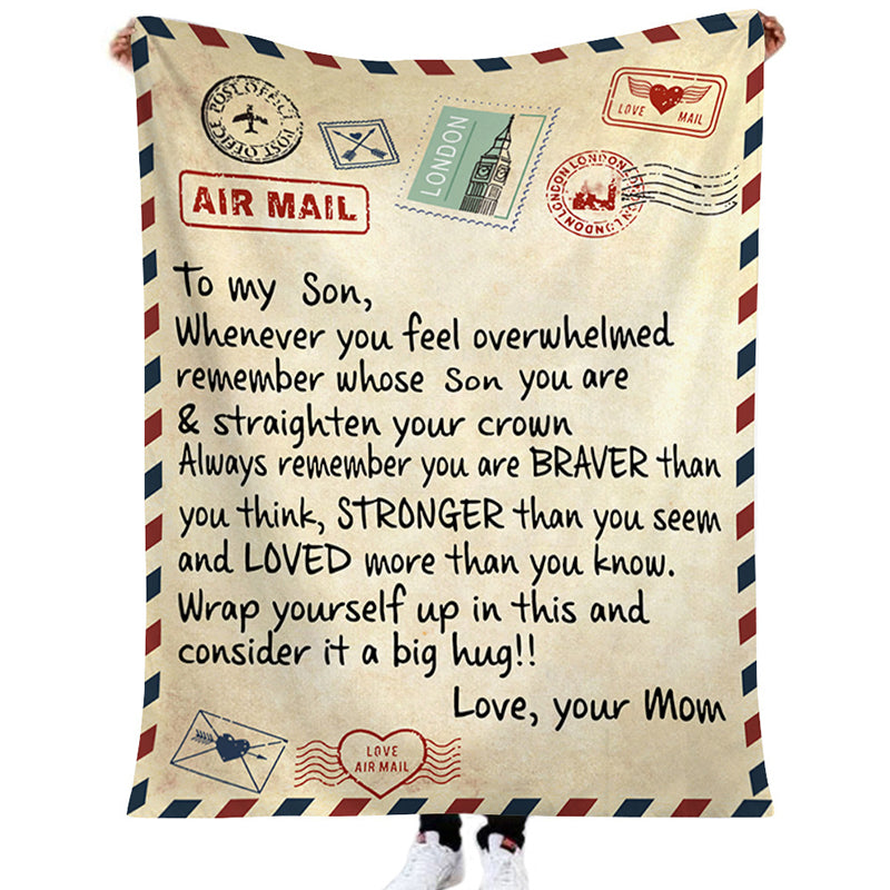 BowLift | Printed Flannel Envelope Blanket