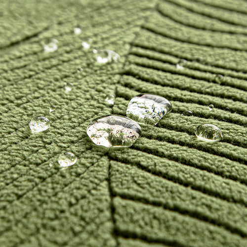 BowLift | Modern Leaf Jacquard Waterproof Anti-Scratch Stretch Full Cover Sofa Cover