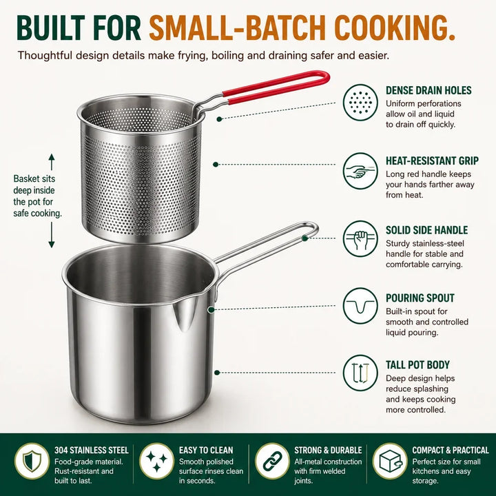 BowLift | 2-in-1 Cook & Drain Pot