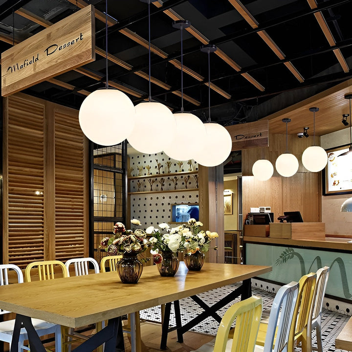 Metal pendant lamp – Modern design | Perfect for dining room & living room | Bowlift