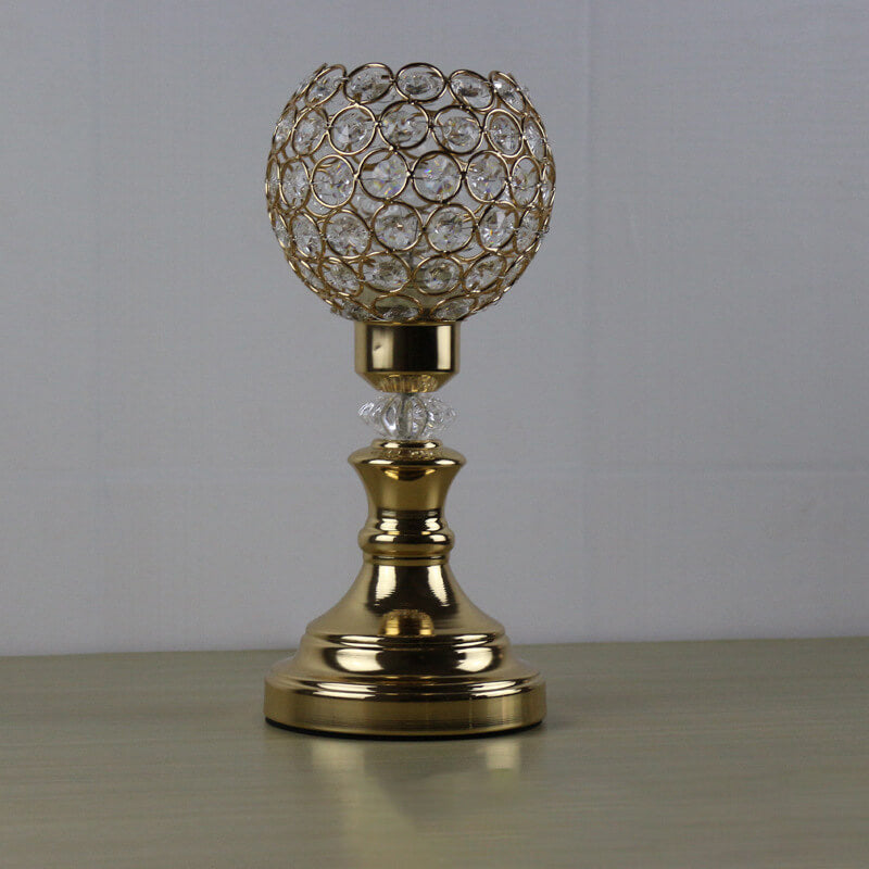 BowLift | European Luxury Crystal Ball 1-Light Art Table Lamp