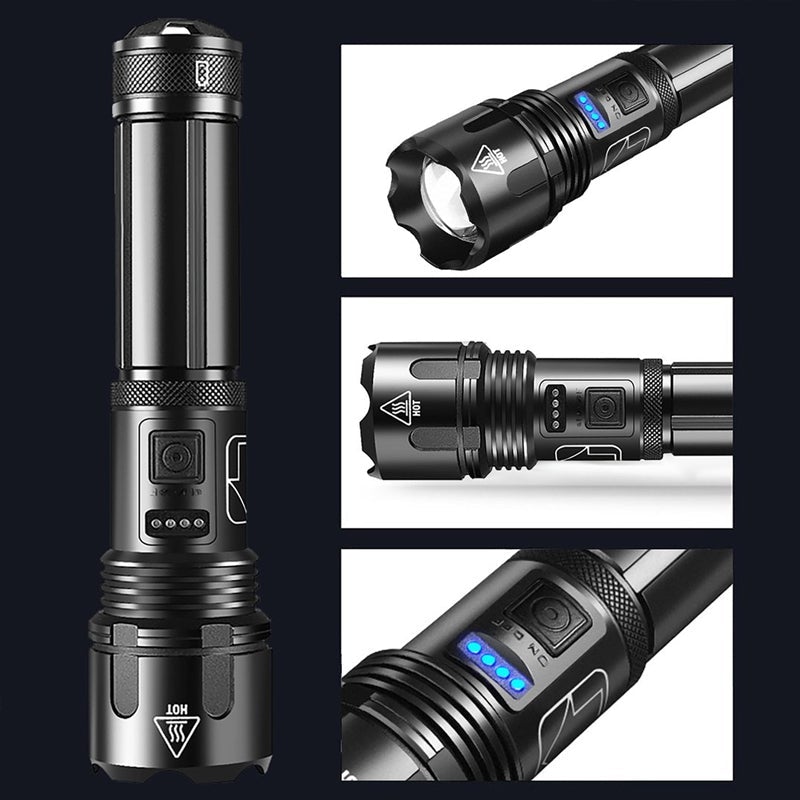 Military flashlight laser waterproof | Bowlift