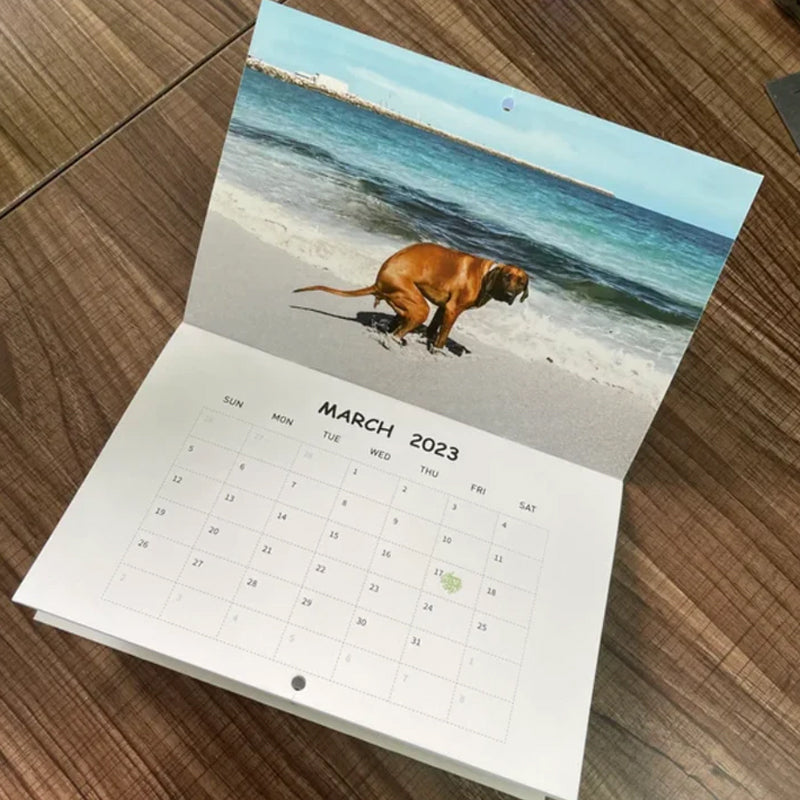 BowLift | Pooping Pooches Dog Calendar