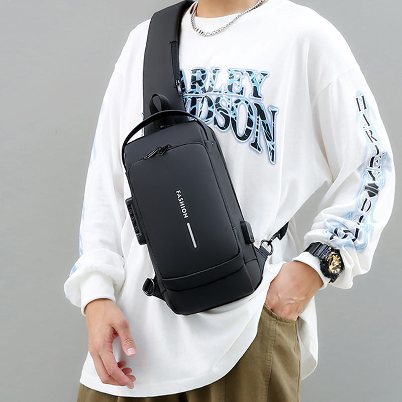 Casual multifunctional anti-theft chest bag for men | Bowlift
