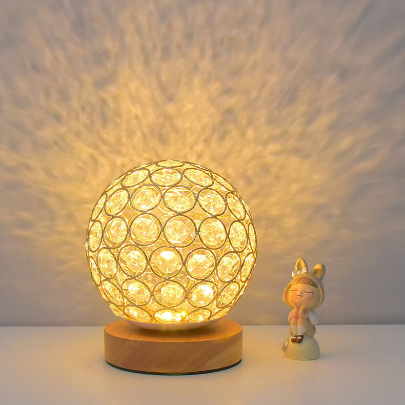 BowLift | Modern Minimalist Round USB rechargeable LED table lamp