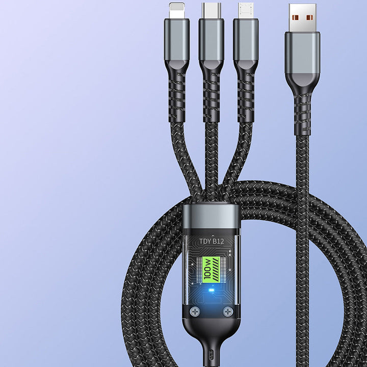 BowLift | Super Fast Charging 3-in-1 Data Cable
