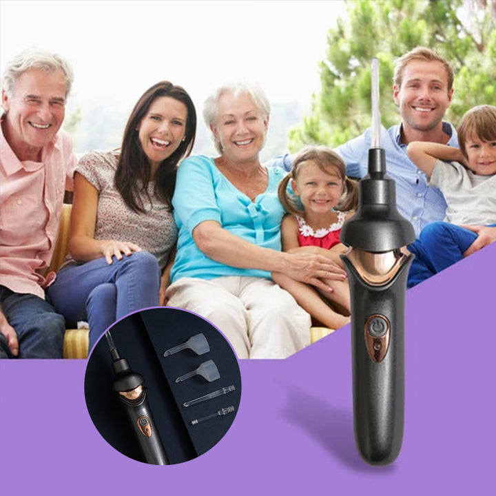 OorZacht | Electric Ear Cleaner with Soft Silicone Tips | Bowlift