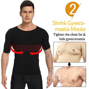 BowLift | Men's Body Shaper Slimming T-Shirt