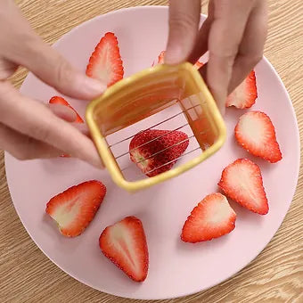 BowLift | Stainless Steel Handheld Fruit Cup Slicer