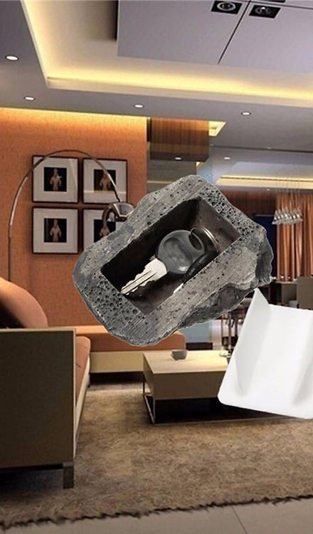 BowLift | Creative Stone Hidden Key Safe