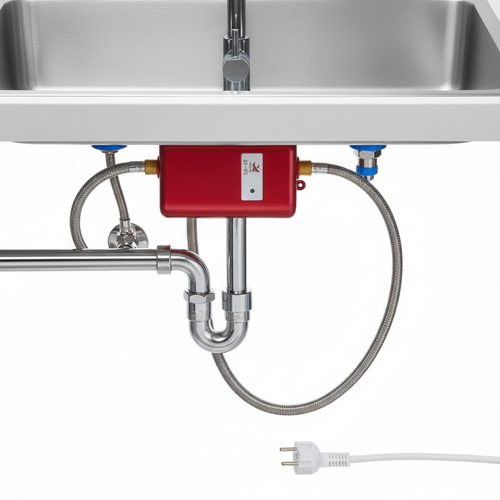 BowLift | Tankless Electric Boiler Smart Hot Water Heater with Temperature Protection
