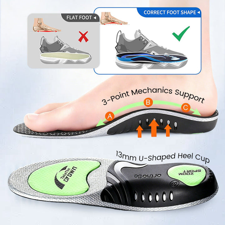 Shock-absorbing insoles for women & men | Bowlift