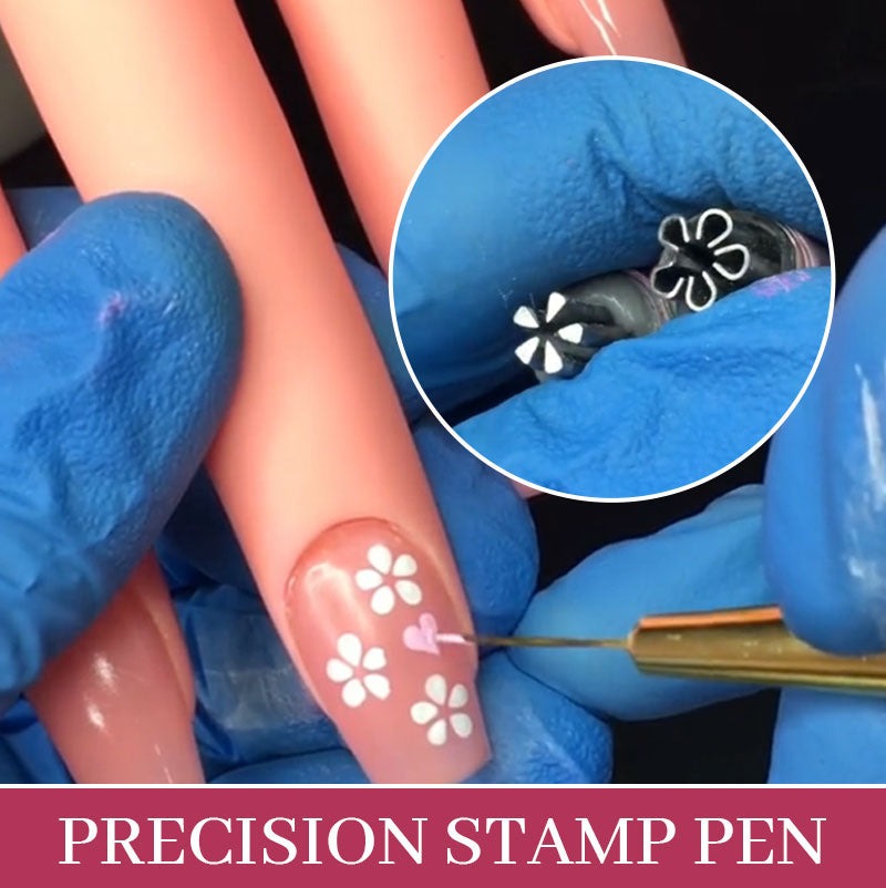 Nail Art Stamping Pen with Precision Tip | Bowlift