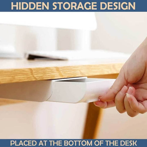 BowLift | Storage drawer under the table without perforation