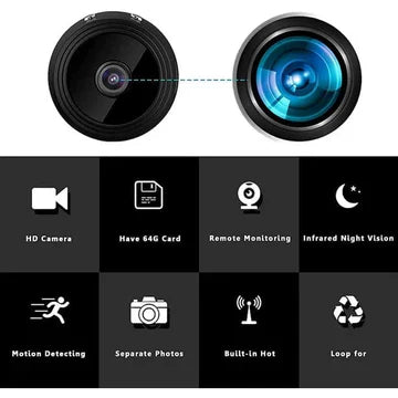 BowLift | WatchPoint Mini – Wireless 1080p Camera with Night Vision and Magnetic Mount