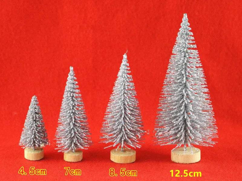BowLift | Blue Gold Silver And Red Mini Christmas Tree Ornaments