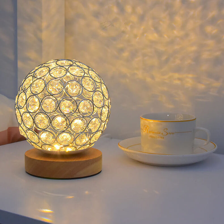 BowLift | Modern Minimalist Round USB rechargeable LED table lamp