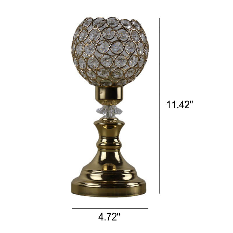 BowLift | European Luxury Crystal Ball 1-Light Art Table Lamp