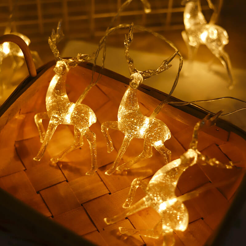 BowLift | Christmas Decor Elk LED Decoration Battery String Lights