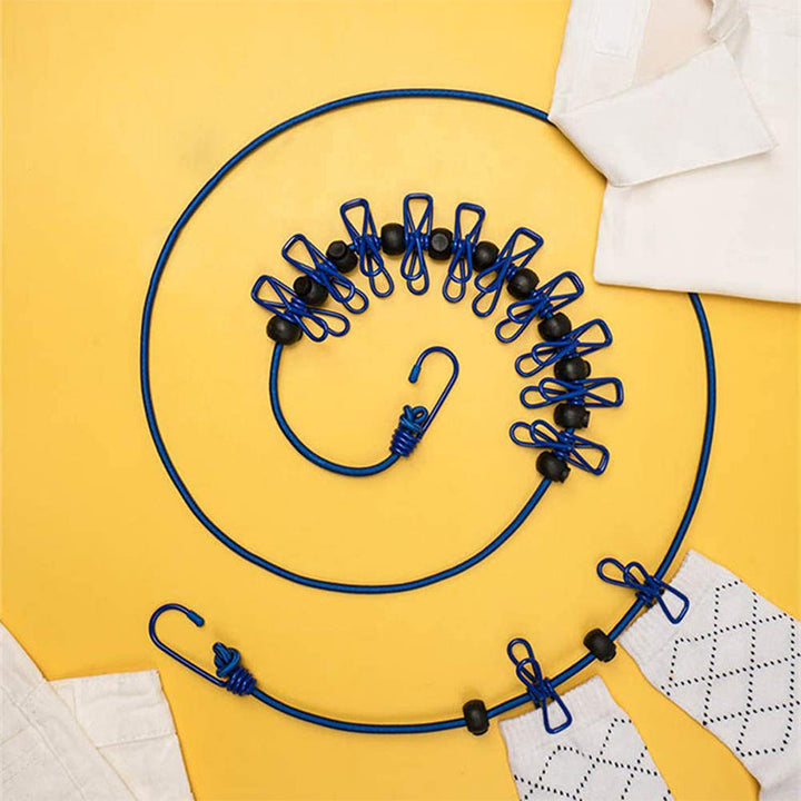 BowLift | Portable elastic travel clothes rack