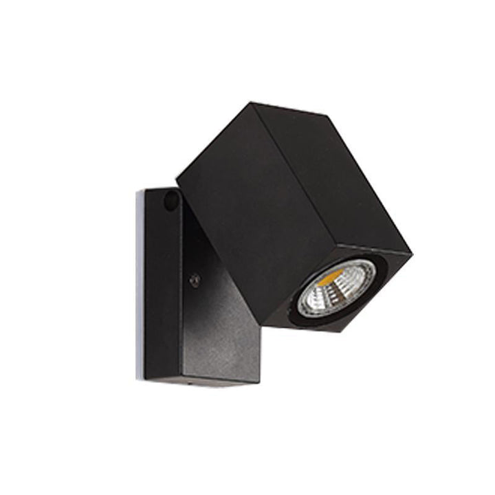 Modern Simplicity Waterproof Adjustable Angle Square Aluminum LED Wall Sconce Lamp For Outdoor Patio | Bowlift
