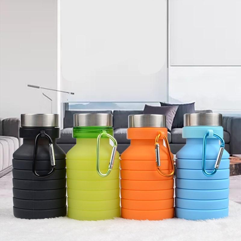 Aqua - Collapsible Silicone Water Bottle | Bowlift
