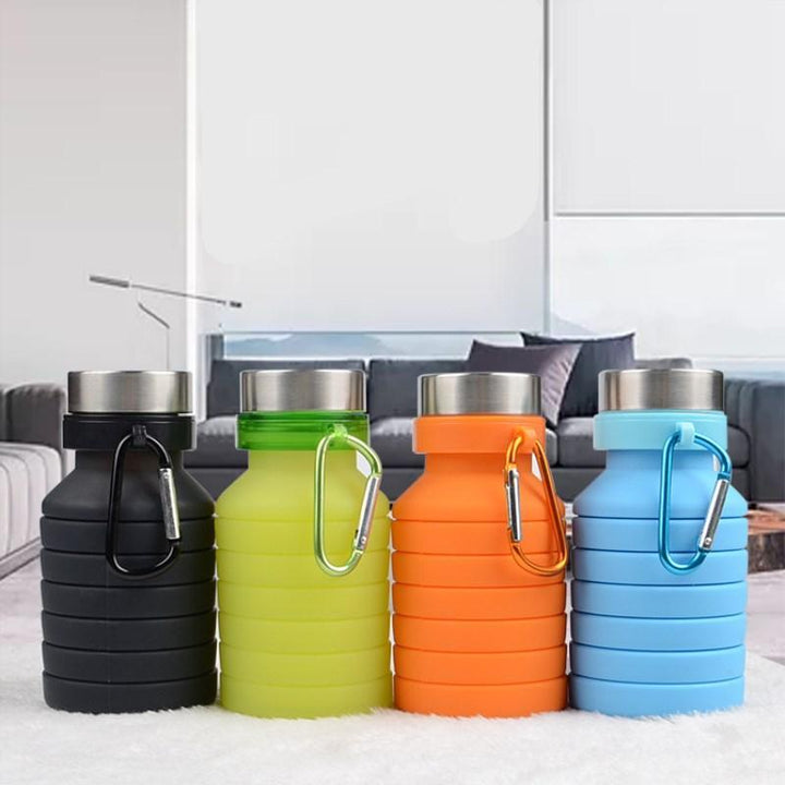 Aqua - Collapsible Silicone Water Bottle | Bowlift