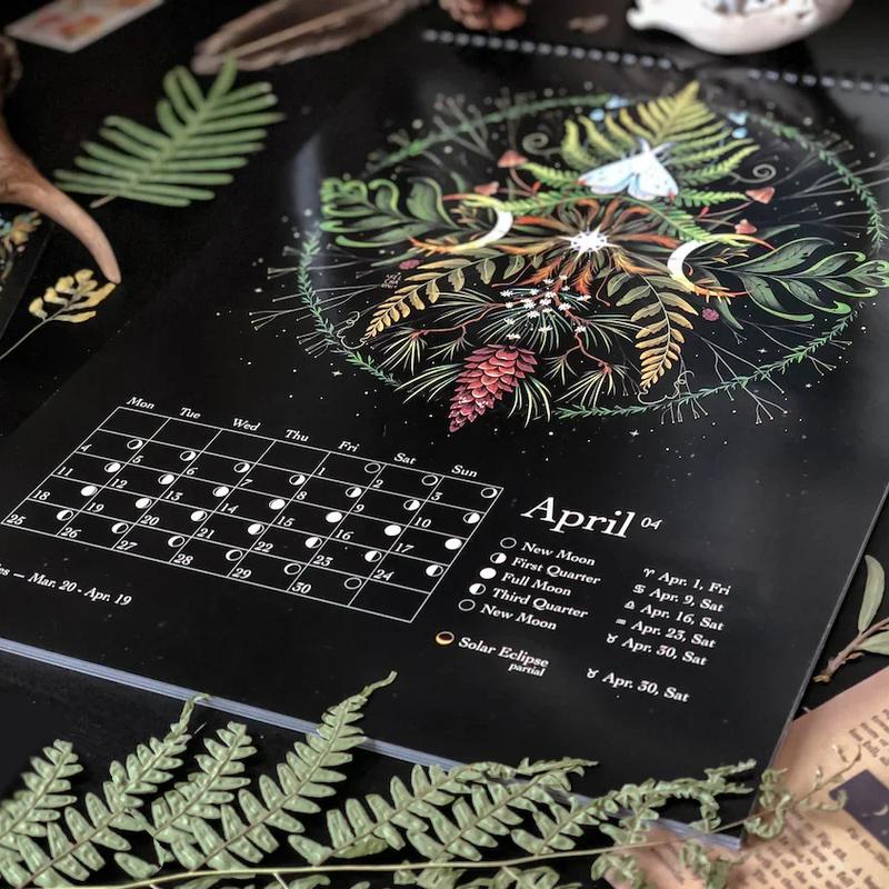 BowLift | 2023 Dark Forest Moon Calendar