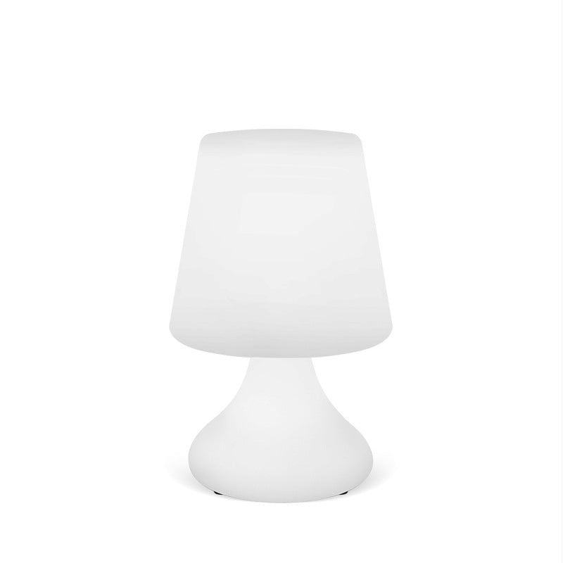 Modern Minimalist PE Cup Shape USB LED Table Lamp Night Light For Outdoor Patio | Bowlift