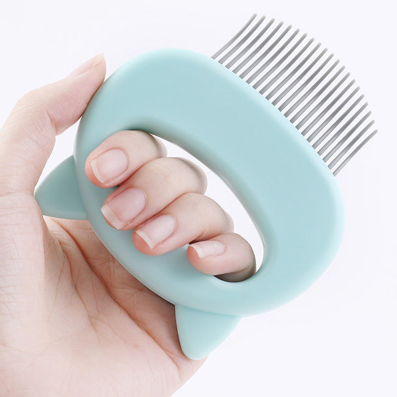 BowLift | Cat Hair Removal Massaging Shell Comb