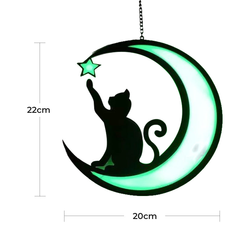 BowLift | Moon Cat Decoration Pendant made of Acrylic