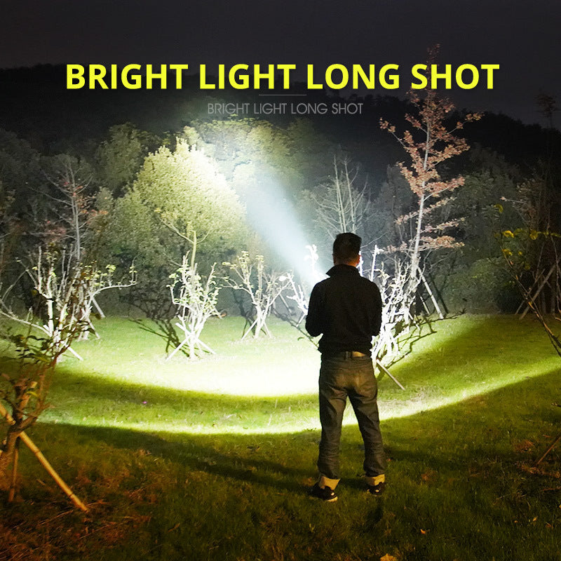 BowLift | High-Power Waterproof LED Flashlight | 30,000–50,000 Lumens Rechargeable Torch