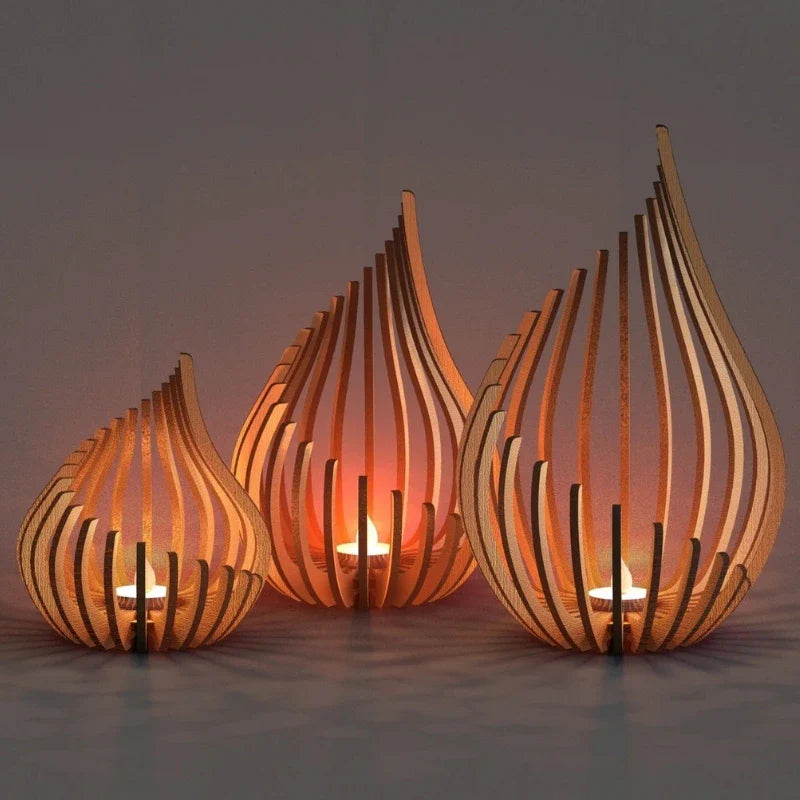 BowLift | GlimmerDrop Candle Holder