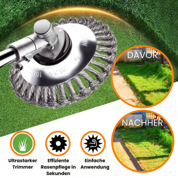 SteelForce Brush Trimmer Head for Effortless Weeding | Bowlift