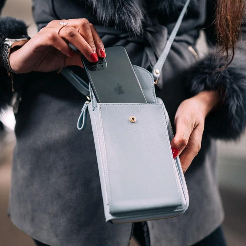 First-class phone case/shoulder bag with zipper | Bowlift