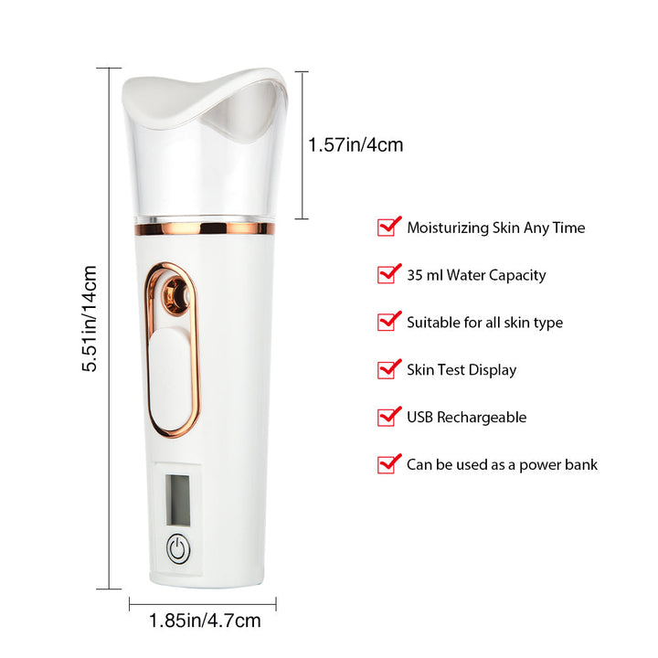 BowLift | Facial Steamer | Portable Hydrating Mist Device for Skincare