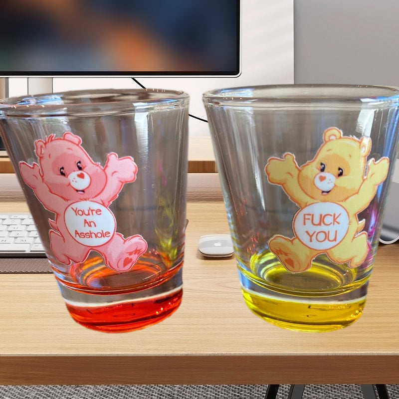 BowLift | Swear Bears Shot Glasses, 6 Pieces