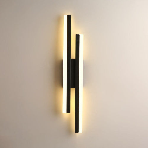 BowLift | LuxLine Modern LED Wall Lamp | Minimalist Design | Iron & Acrylic | Dimmable Light